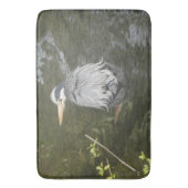 Tapis de bain Héron Gris (devant Vertical)