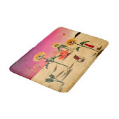 Tapis De Bain Heure d'été (Angle)