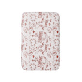Tapis De Bain Heureuse Sainte-Valentin (Devant (Vertical))