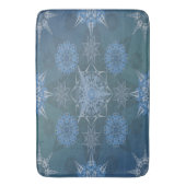 Tapis De Bain Hexa triangles yantra pétales inscription (devant Vertical)