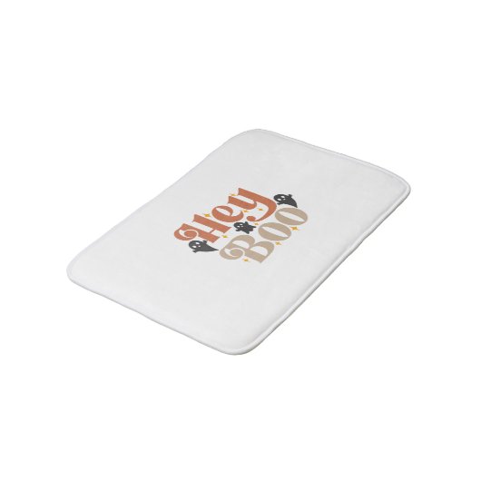 Tapis De Bain Hey Boo Boho Halloween Hey Boo Ghost (Angle)