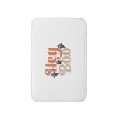 Tapis De Bain Hey Boo Boho Halloween Hey Boo Ghost (Devant (Vertical))