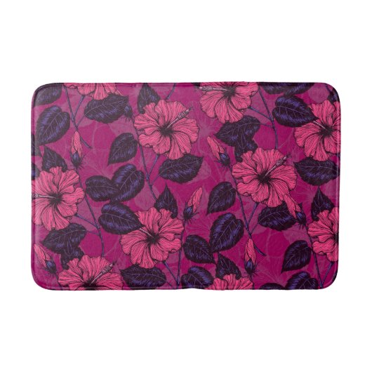 Tapis De Bain Hibiscus (Devant)