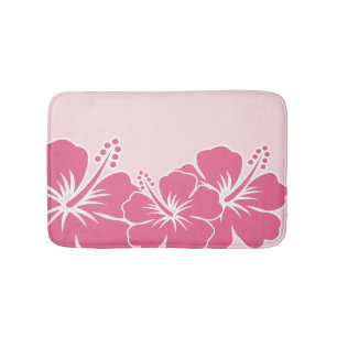 Tapis De Bain Hibiscus d'Hawaï