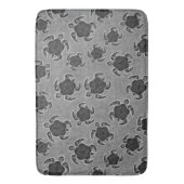 Tapis De Bain Hibiscus d'Uhane Honu Tortue hawaïenne Batik (devant Vertical)