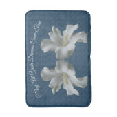 Tapis De Bain Hibiscus Fleurs Rêves De Véritable Inspiration (Devant (Vertical))