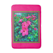 Tapis De Bain Hibiscus Flower Love (Devant (Vertical))