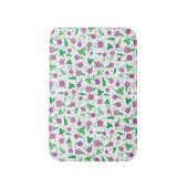 Tapis De Bain Hibiscus pourpre (Devant (Vertical))