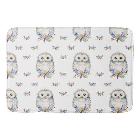 Tapis De Bain Hibou (Devant)