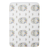 Tapis De Bain Hibou (devant Vertical)