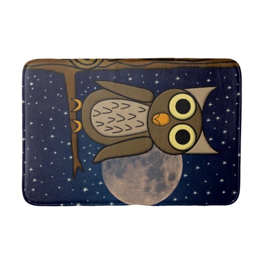 Tapis De Bain Hibou (Devant)