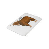 Tapis De Bain Highland cow (Angle)