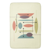 Tapis De Bain Hip atomique rétro Abstraite (devant Vertical)