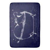 Tapis De Bain Hippo dans Bath Fun Illustration Marine (devant Vertical)