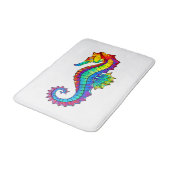 Tapis De Bain Hippocampe polygonal arc-en-ciel (Angle)