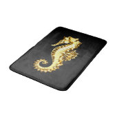 Tapis De Bain Hippocampe Polygonal Or (Angle)