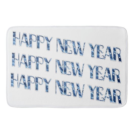 Tapis De Bain HNY-Blue Diamond Bath Mat (Devant)