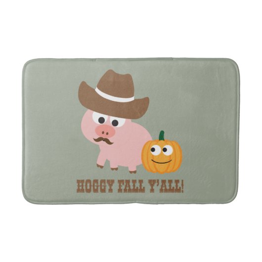 Tapis De Bain Hoggy Fall Y'all ! (Devant)