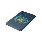 Tapis De Bain HOGWARTS™ Floral Crest (Angle)