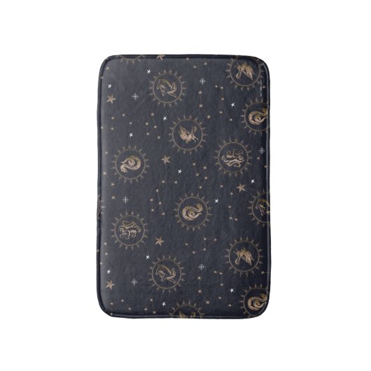 Tapis De Bain Hogwarts House Crest Motif de constellation (Devant (Vertical))