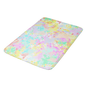 Tapis De Bain holiES - Splashes pastel motif transparent 1