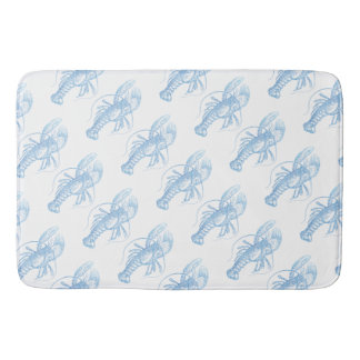 Tapis De Bain Homard bleu