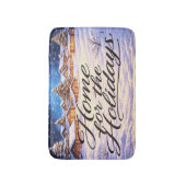 Tapis De Bain 'Home for the Holidays' Bath Mat (Devant (Vertical))