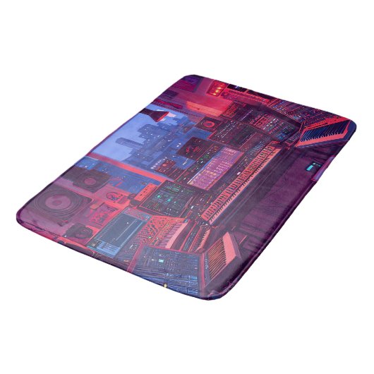 Tapis De Bain Home Music Studio (Angle)