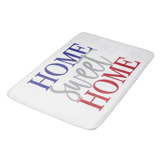 Tapis De Bain Home Sweet Home 4 juillet (Angle)