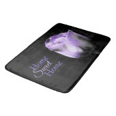 Tapis De Bain Home Sweet Home Purple Tulip (Angle)