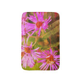 Tapis De Bain Honey Bee Rose Nouvelle-Angleterre Aster Flower Ab (Devant (Vertical))