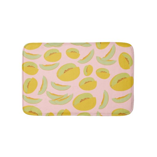 Tapis De Bain Honeydew Melons Motif de fruits (Devant)