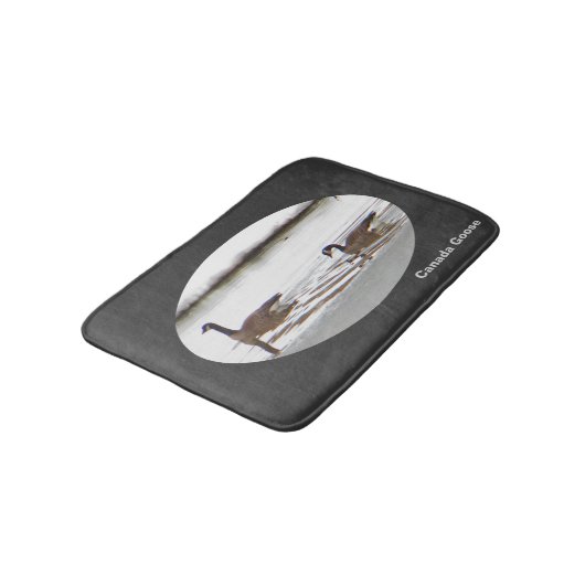 Tapis De Bain Honkers - Oies du Canada (Angle)