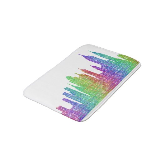 Tapis De Bain Horizon de New York (Angle)