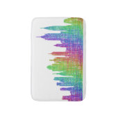 Tapis De Bain Horizon de New York (Devant (Vertical))