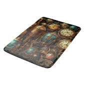 Tapis De Bain Horloges Steampunk Mat (Angle)