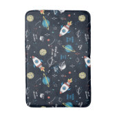 Tapis De Bain Hors de ce Motif spatial mondial (Devant (Vertical))
