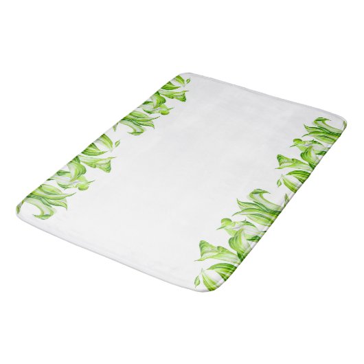 Tapis De Bain 'Hosta avec le Mosta' sur un bath Mat (Angle)