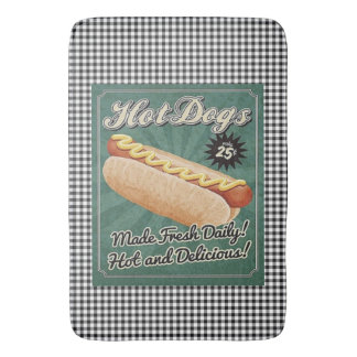 Tapis De Bain Hot Dog Retro
