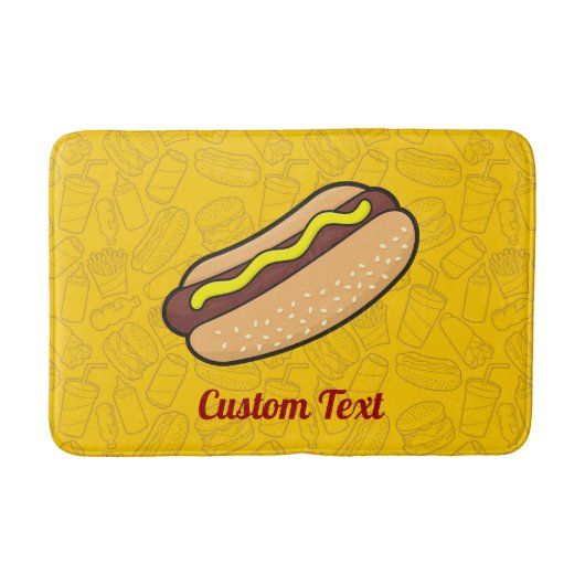 Tapis De Bain Hotdog Bathroom Mat (Devant)