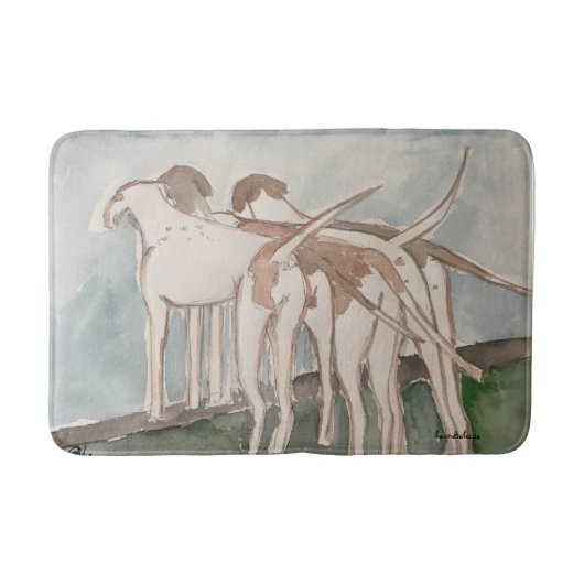 Tapis De Bain Hounds (Devant)