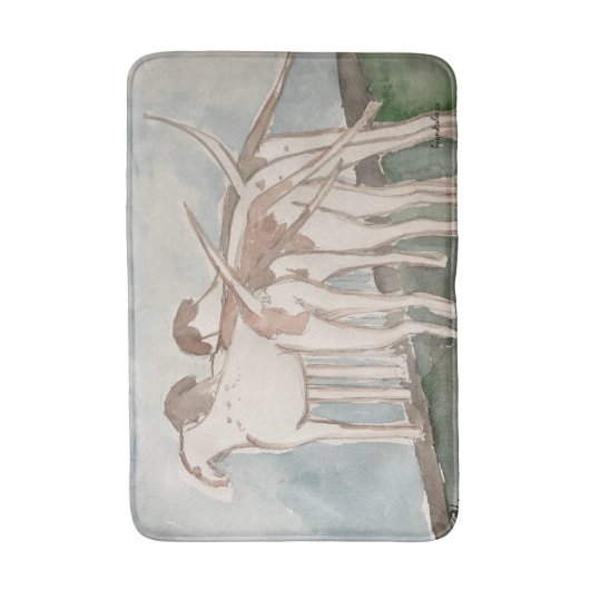 Tapis De Bain Hounds (Devant (Vertical))