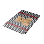 Tapis De Bain Houndstooth Bear Home, (Angle)