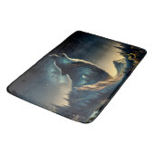 Tapis De Bain Howling Wolf (Angle)