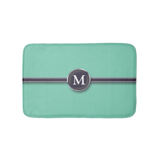 Tapis De Bain Huile d'argent monogramme (Devant)