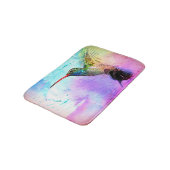 Tapis De Bain Hummingbird & Watercolor (Angle)
