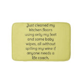 Tapis De Bain Humour à vin (Devant)