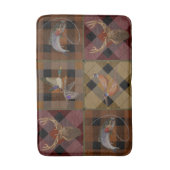 Tapis De Bain Hunt Club Plaid With Wildlife Game (Devant (Vertical))