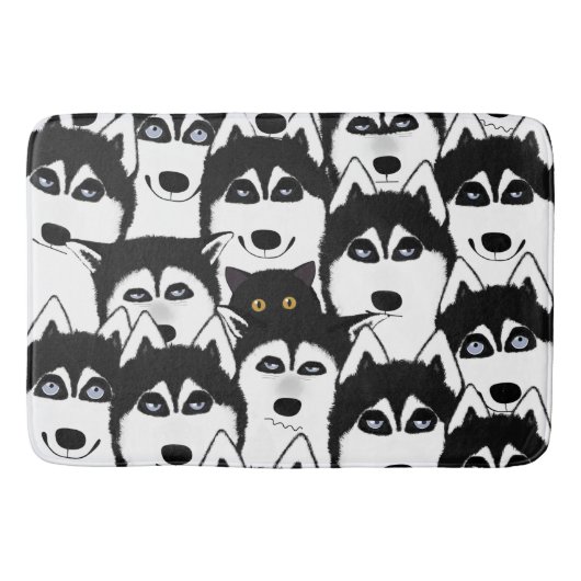 Tapis De Bain Huskies Bathmat (Devant)