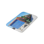 Tapis De Bain Huttes colorées de plage (Angle)